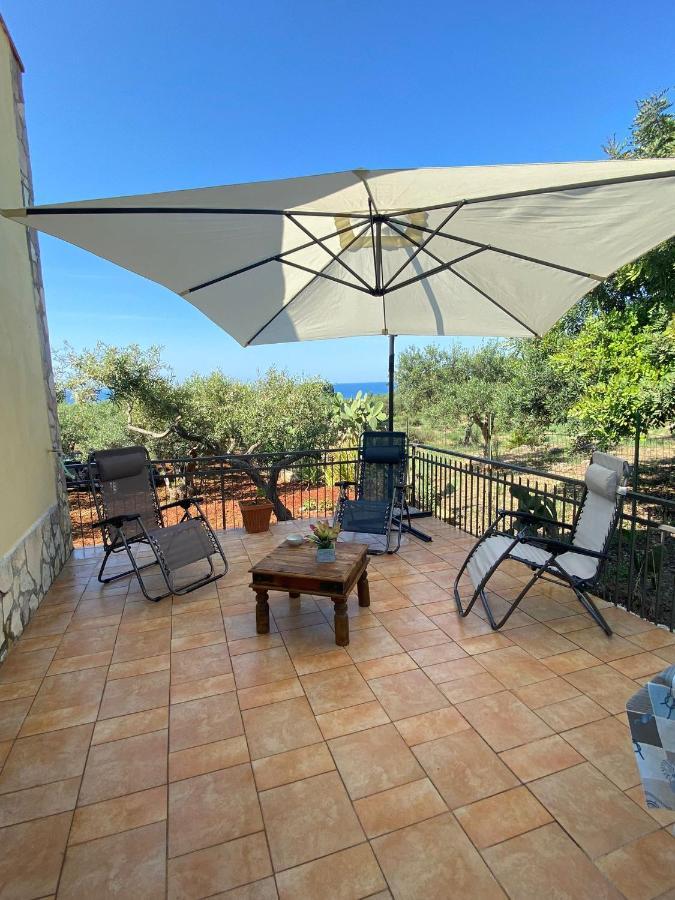 Villa L'Orizzonte Di Calabianca Castellammare del Golfo Luaran gambar