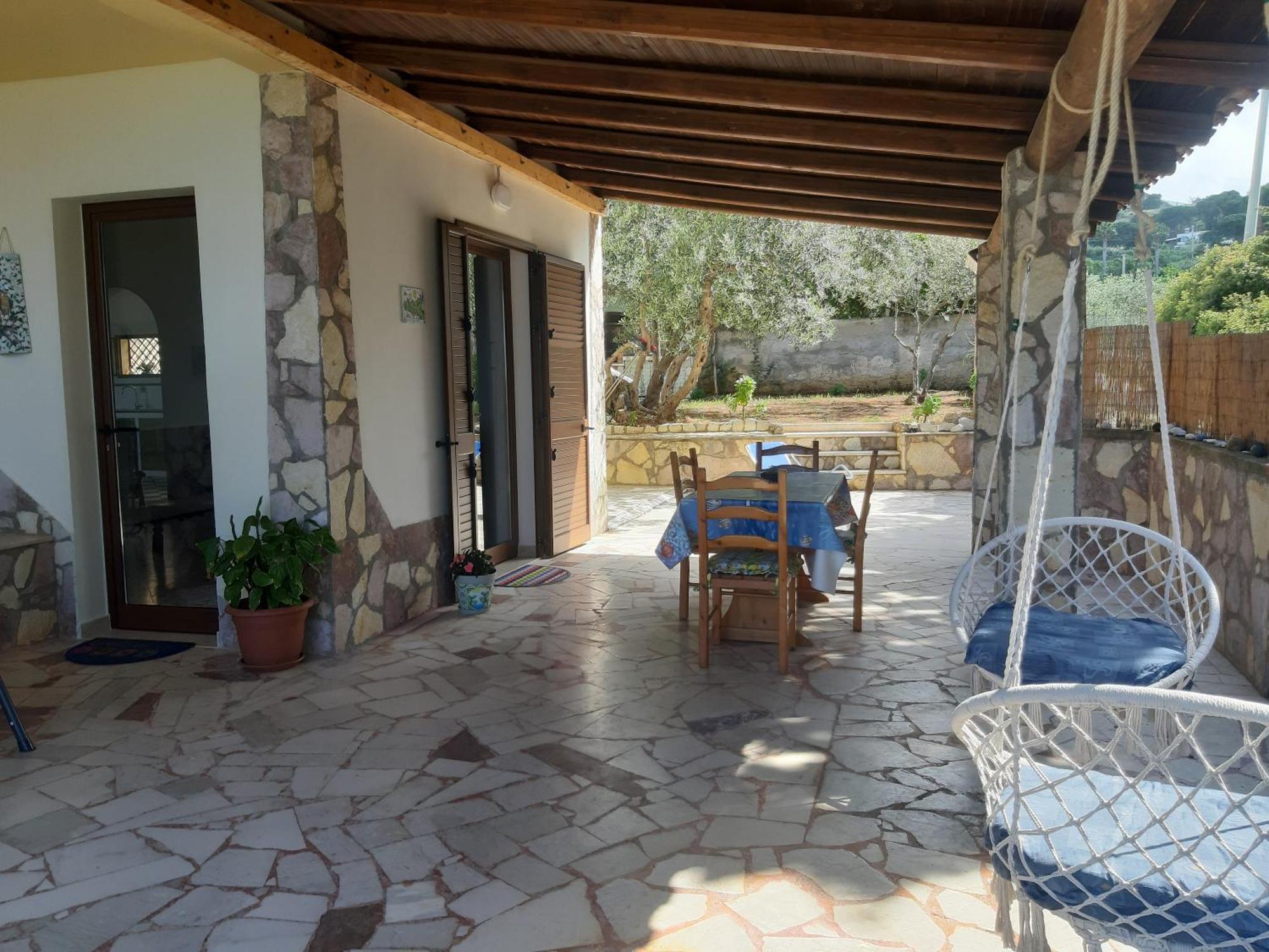 Villa L'Orizzonte Di Calabianca Castellammare del Golfo Luaran gambar